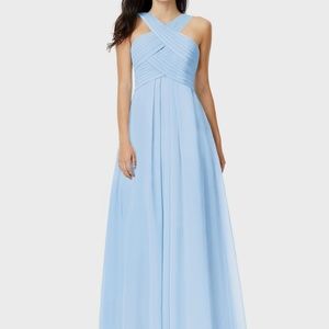 Sky Blue Bridesmaid Dress